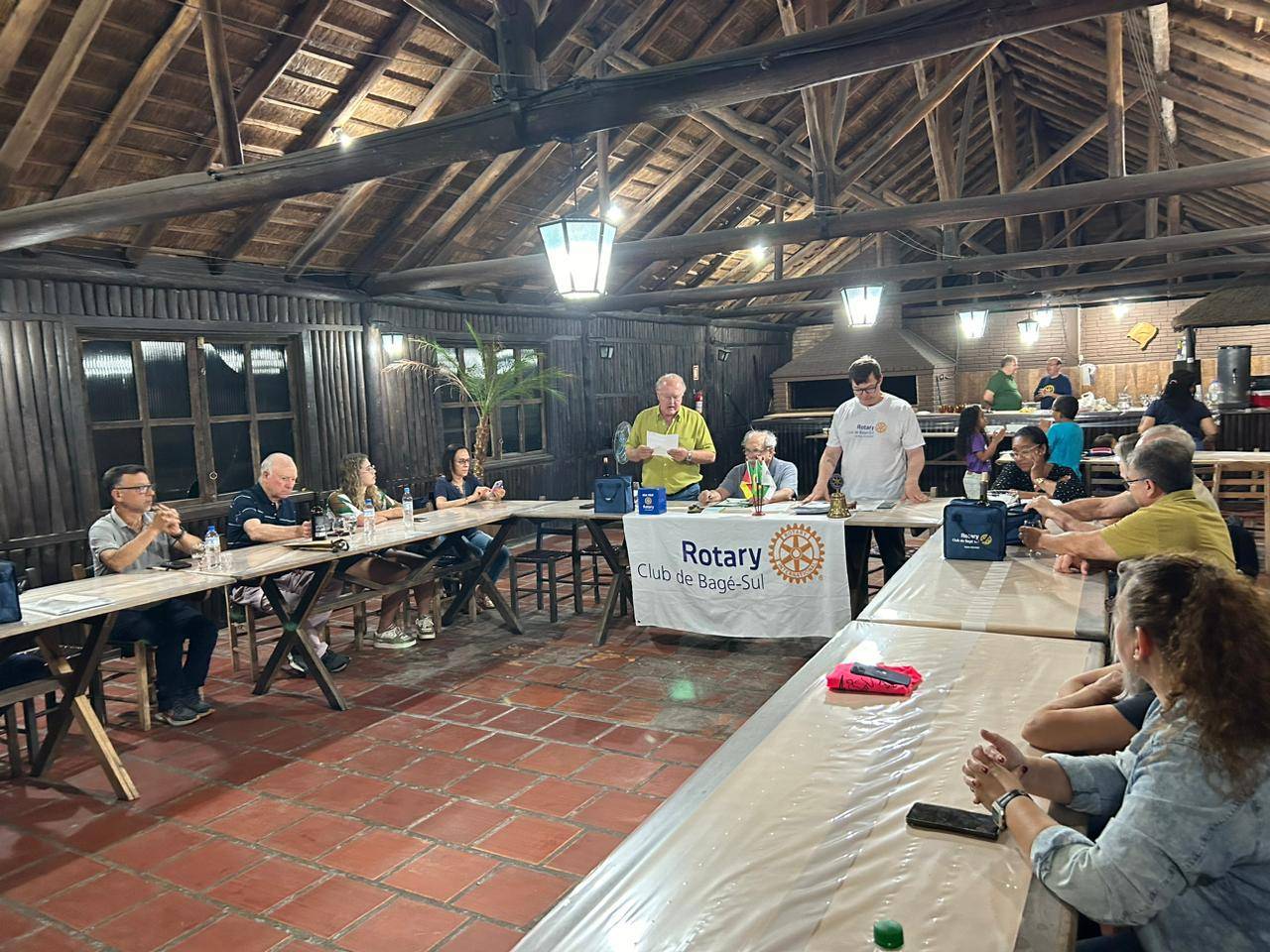 COMPANHEIROS DO ROTARY CLUB DE BAGÉ SUL.