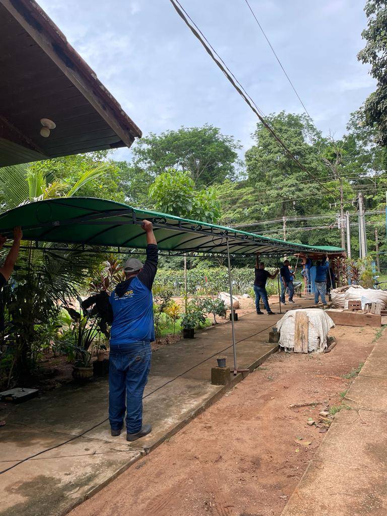 Rotary Club de Alta Floresta-Centro entendo as necessidades da comunidade. Beneficia o lar dos idosos @lardosidososaf Pedro Sierra Sanches, a instalação do toldo traz várias benefícios ao lar, tornando o ambiente mais confortável e seguro. Com proteção contra o sol e chuva, os idosos podem desfrutar da Área externa por mais tempo e segurança.