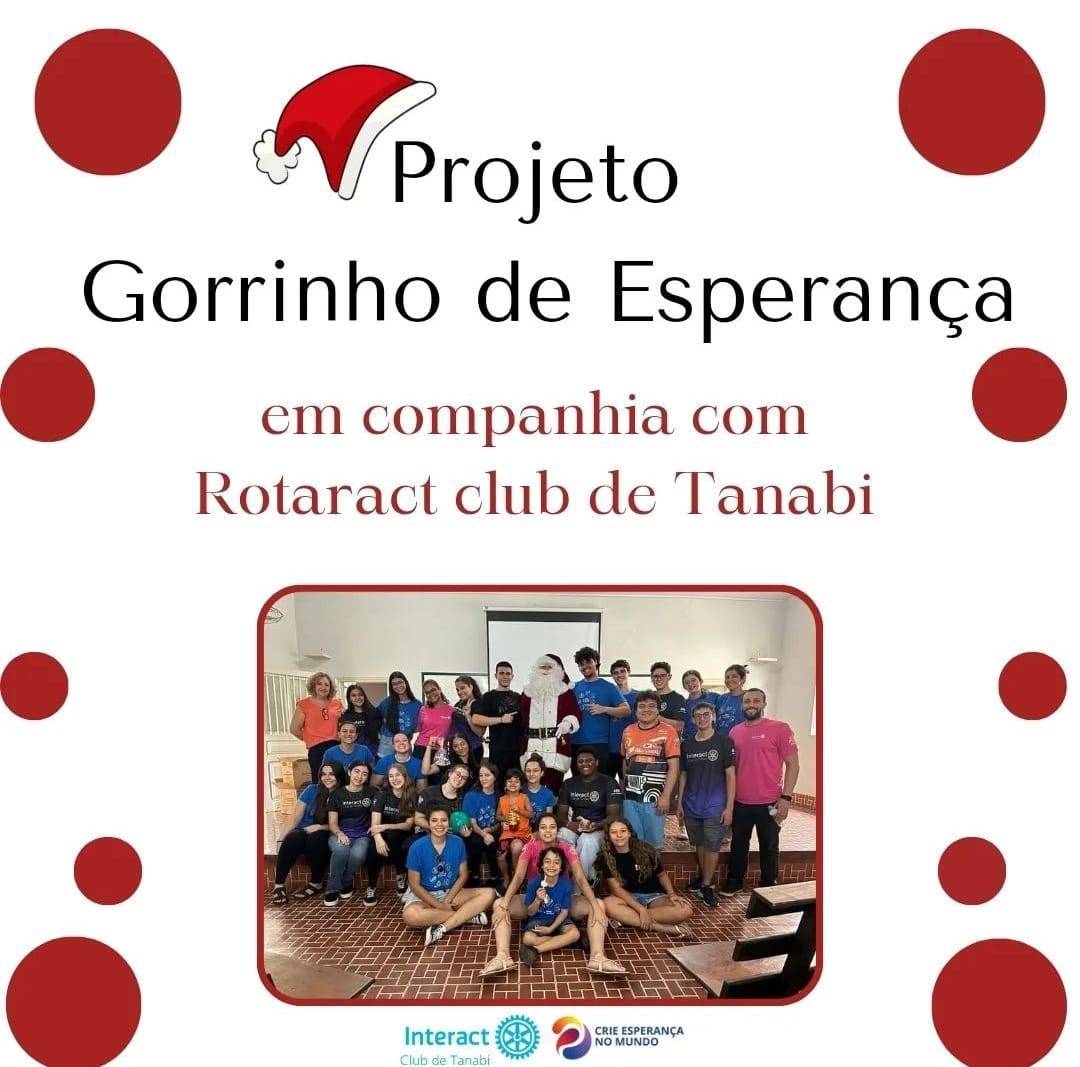 Gorrinho de Esperança, Projeto do Interact Club de Tanabi