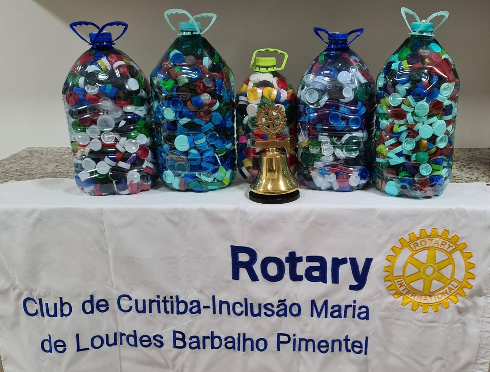 Entrega de Tampinhas