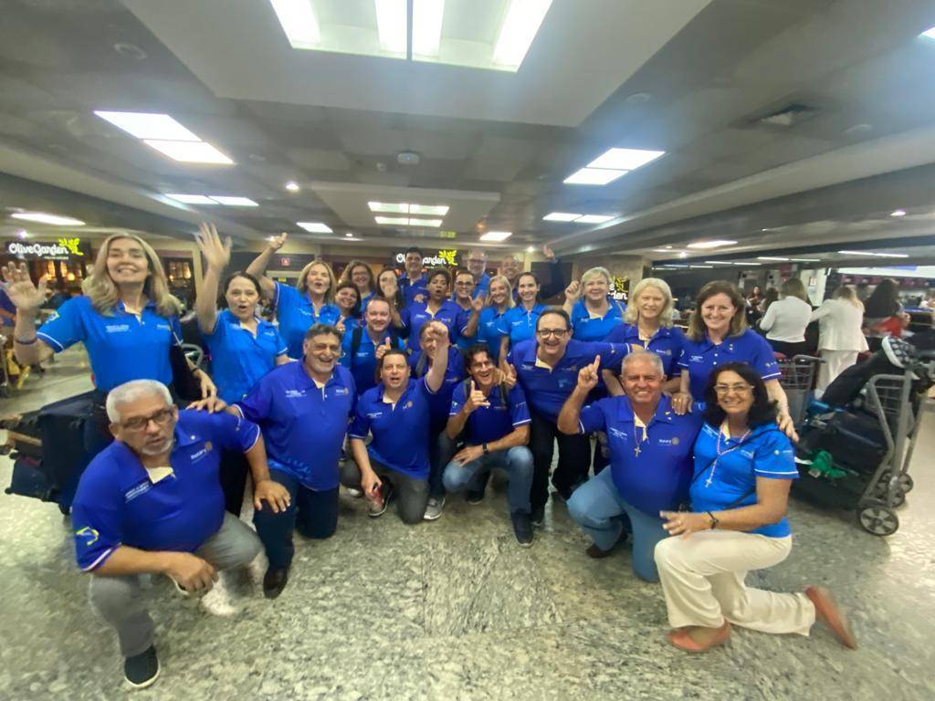 Chegada do Casal Gov 24-25 em Orlando