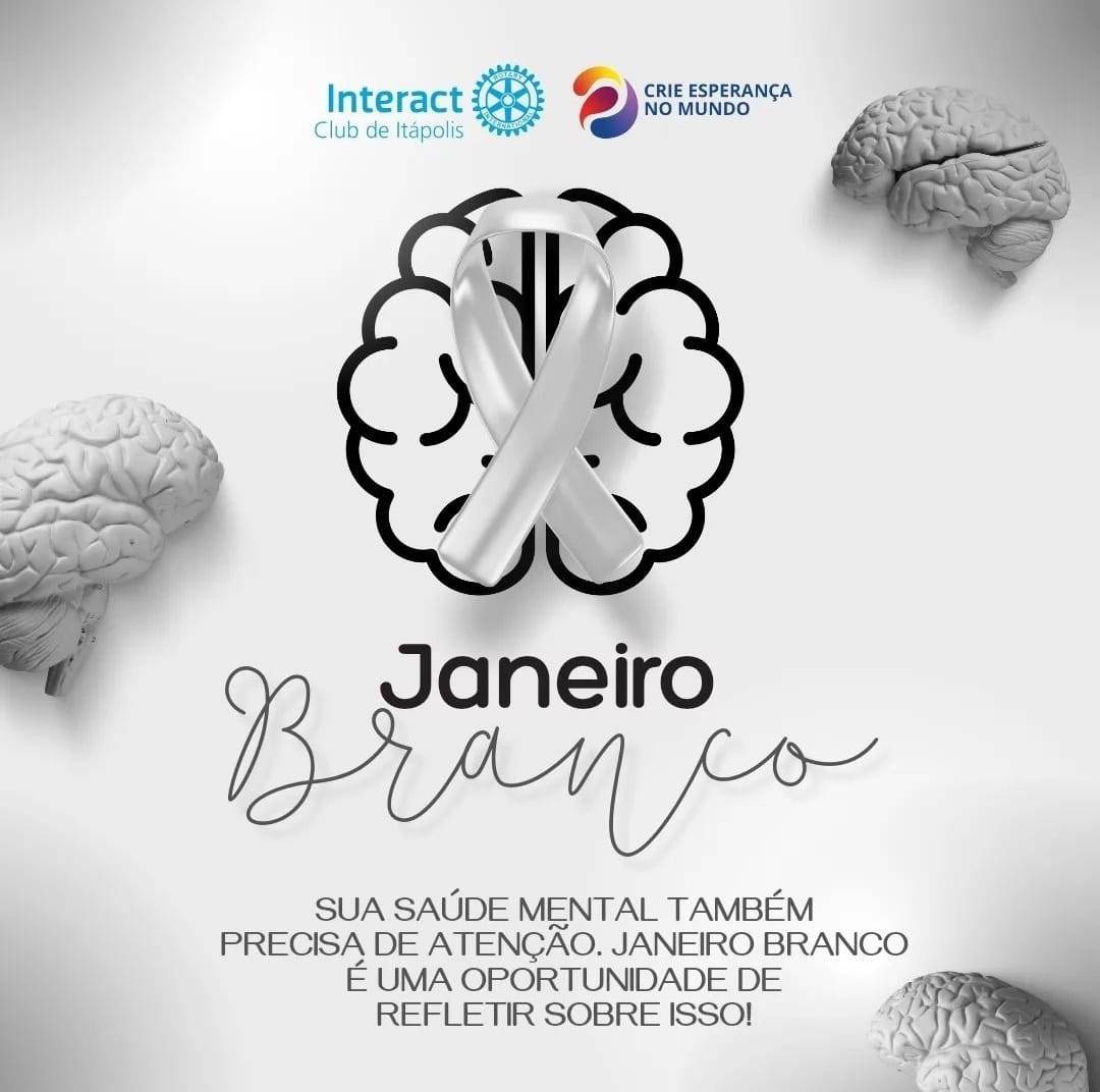 Campanha Janeiro Branco do Interact Club de Itápolis