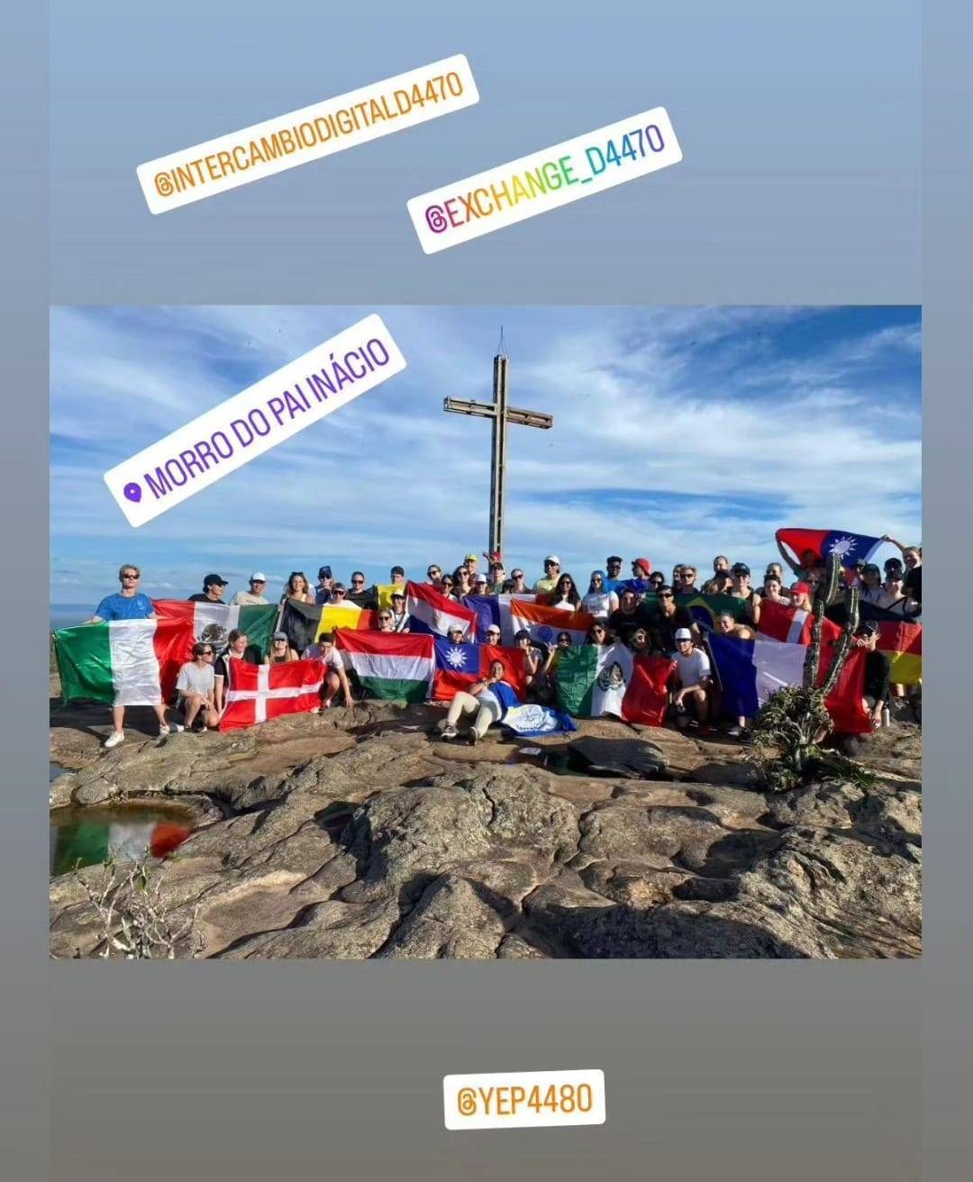 Passagem dos Intercambistas D4480 na Bahia