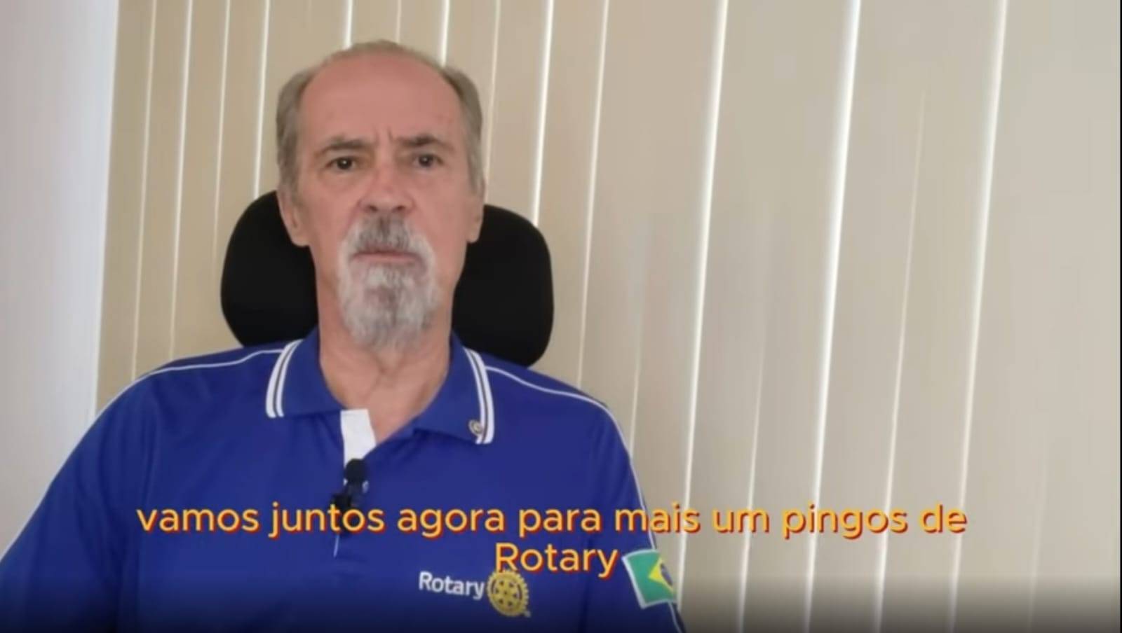 Novo vídeo no YouTube dos Pingos de Rotary