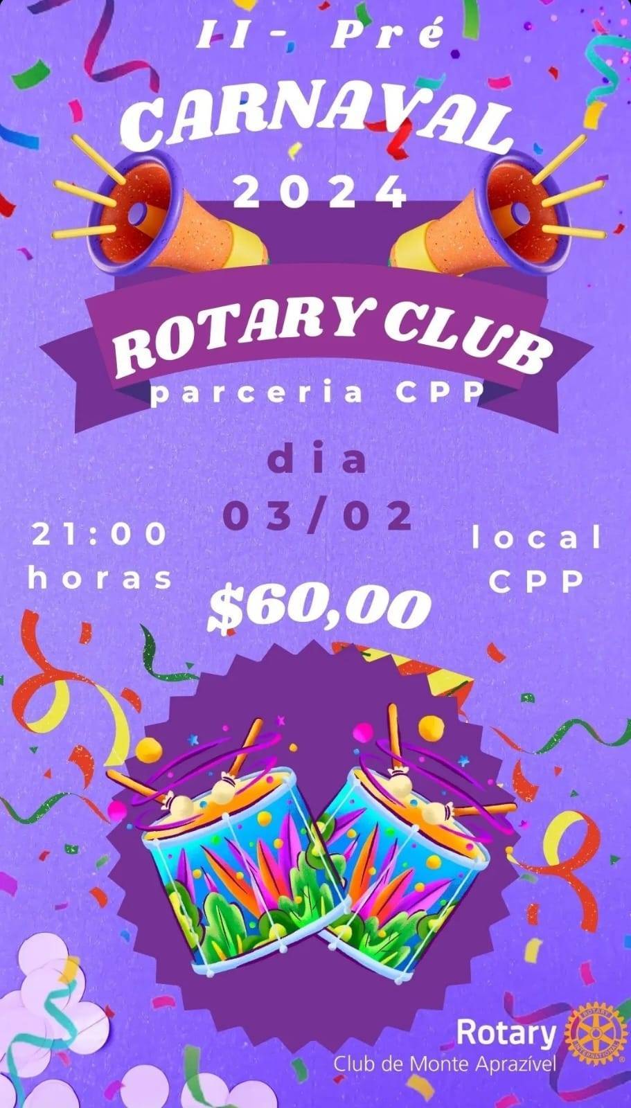 Pré Carnaval em Monte Aprazível 