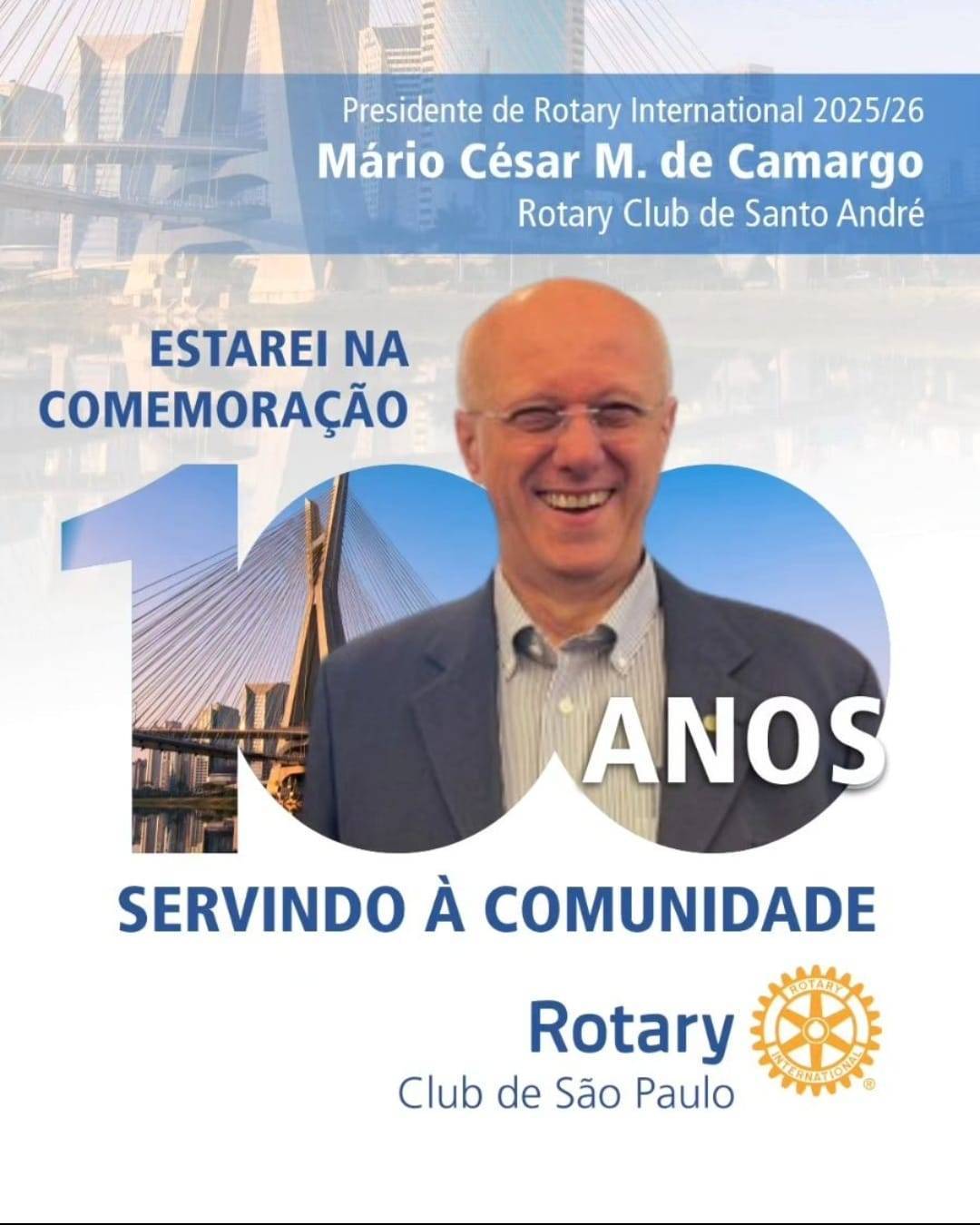 100 anos de Rotary em São Paulo