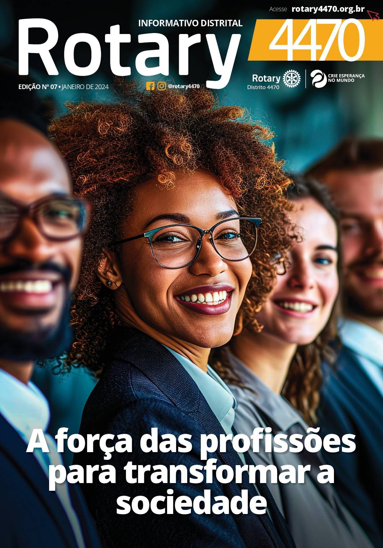 Informativo Rotário de JANEIRO/2024 - Numero 07 - Carta Mensal