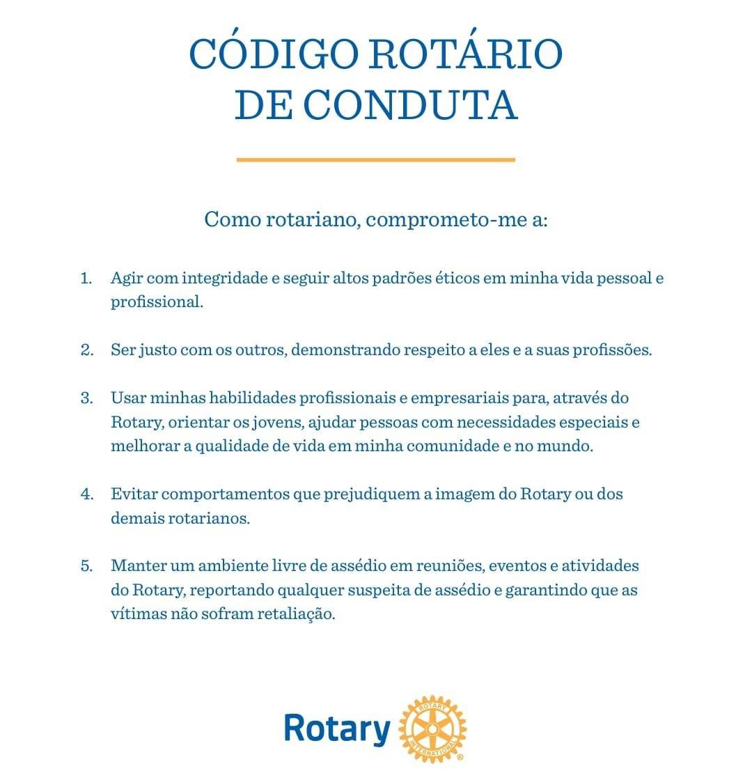 Código Rotário de Conduta 