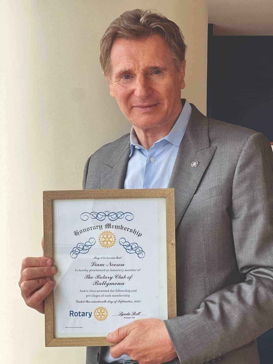 Rotary Club de Ballymena celebra o seu 80º aniversário