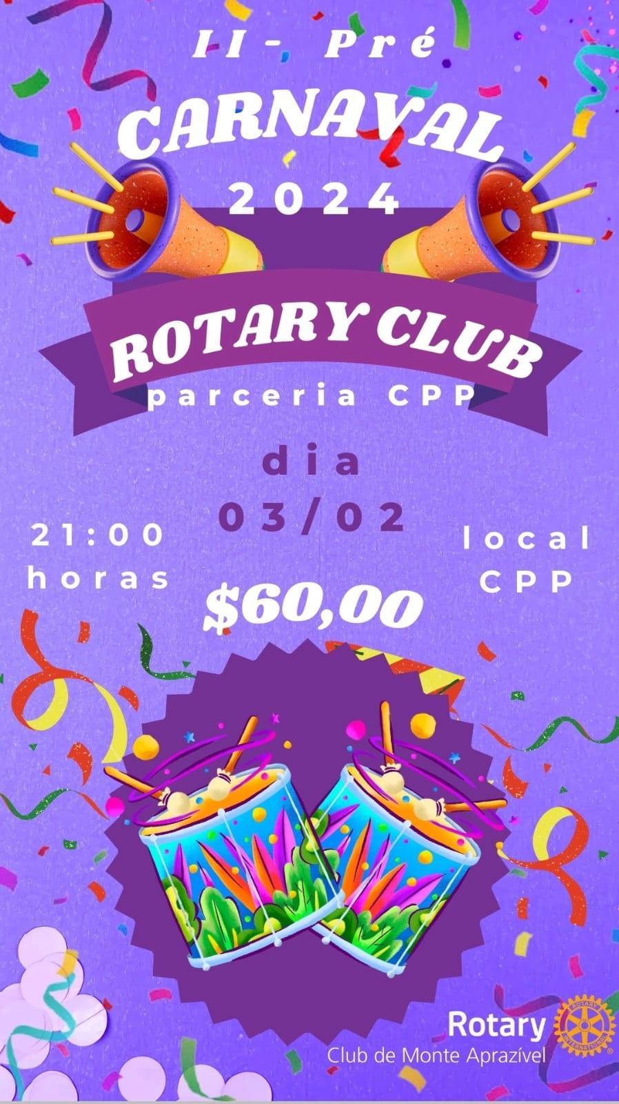 Pré Carnaval em Monte Aprazível 