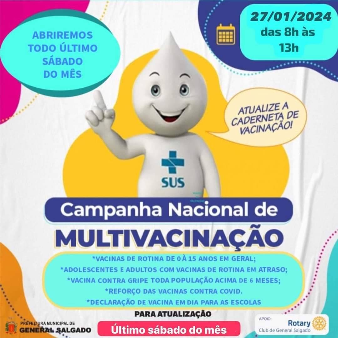 Campanha de Multivacinação em General Salgado