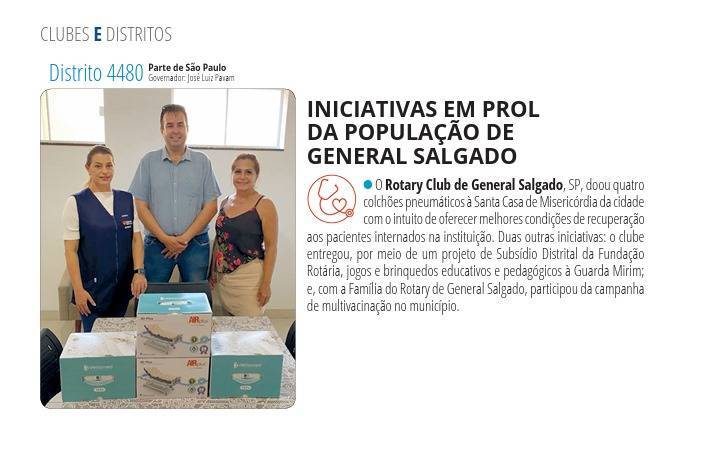 Destaque em Revista Rotary Brasil