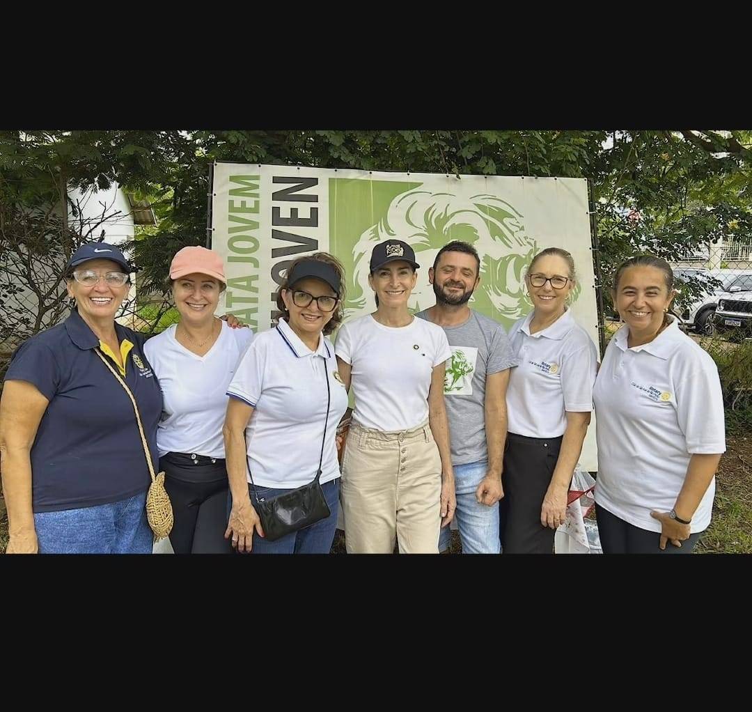 Grande Trabalho voluntário do Rotary Jardins e Palácio das Águas