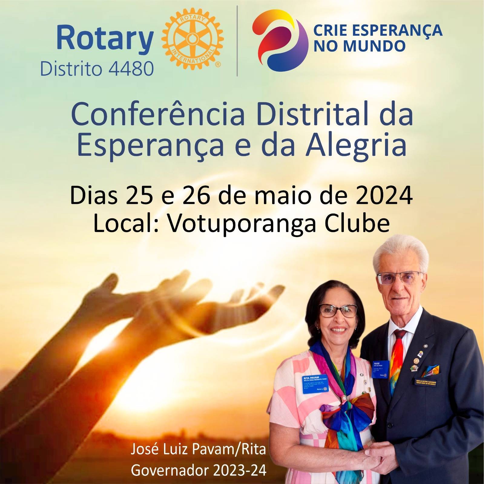 Save the Date - Conferência Distrital 4480