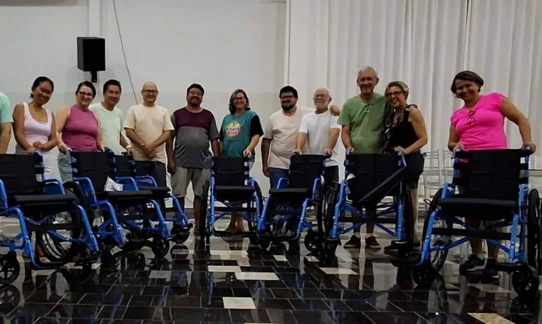 Rotary Club de Santa Fé do Sul Inicia Montagem de Cadeiras de Rodas