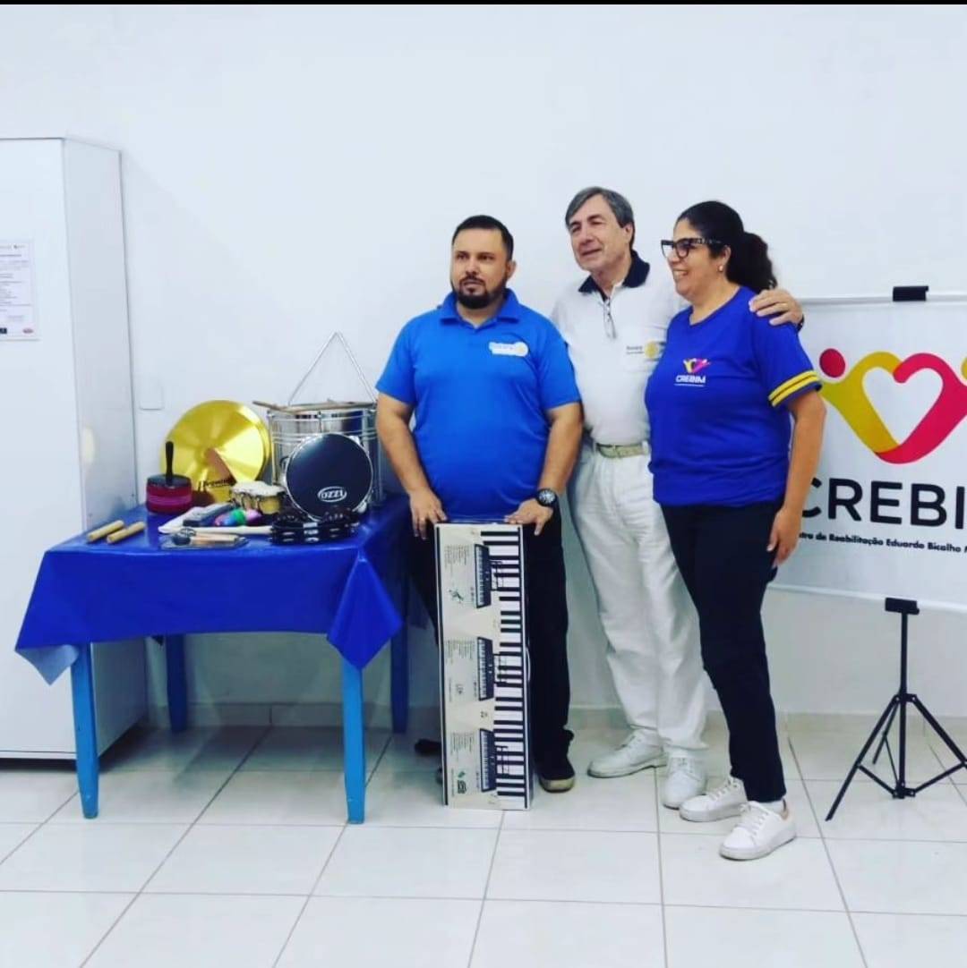 Doação de Instrumentos Musicais em Lins 