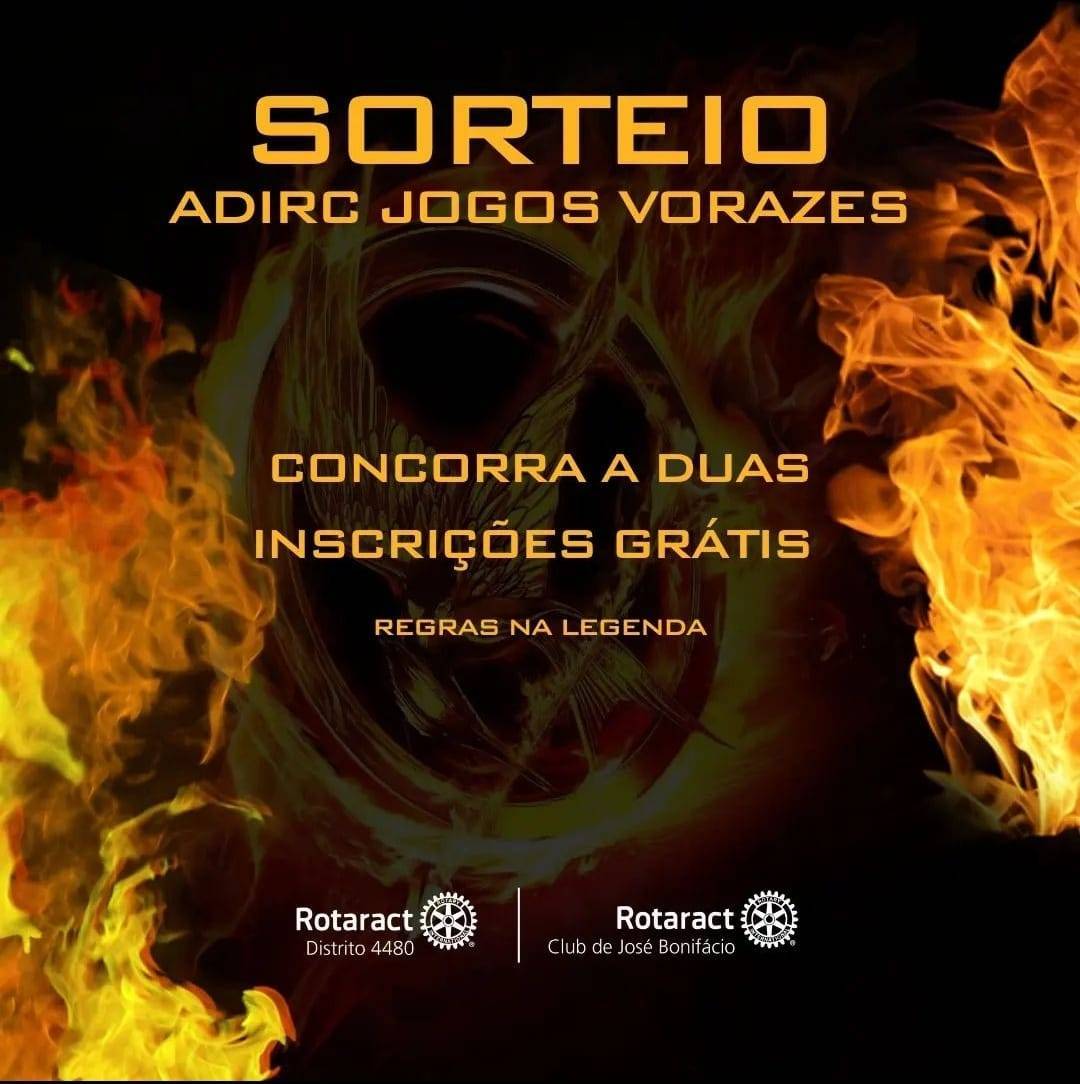 Rotaract Club de José Bonifácio apresenta a Adirc Jogos Vorazes