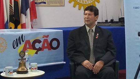 Wagner Osmar Aparecido Massoca, Governador do Distrito 4510 do Rotary International, fala sobre as reuniões interclubes