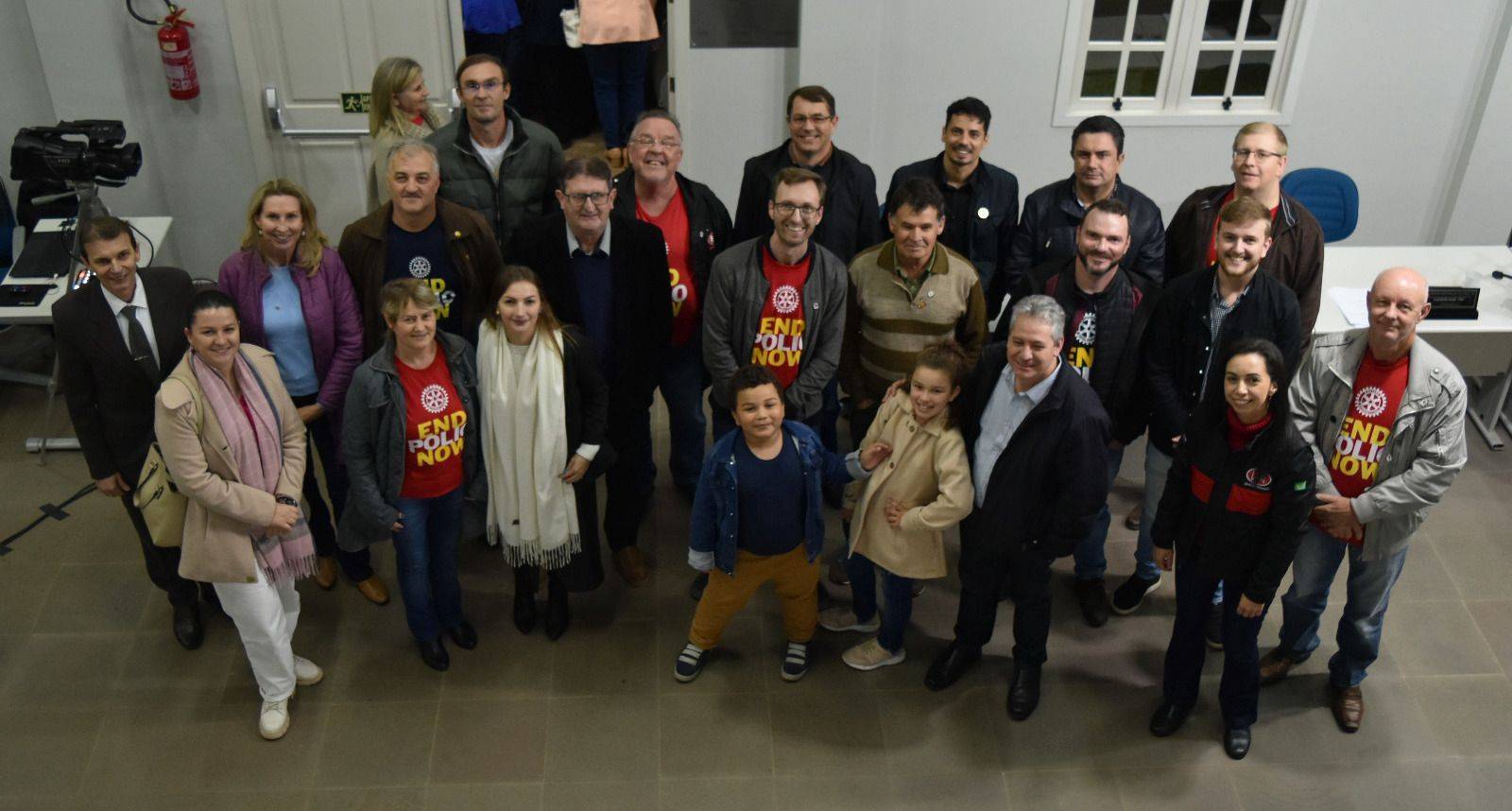 Rotarianos estiveram presentes na Câmara de Vereadores de Teutônia acompanhando a sessão