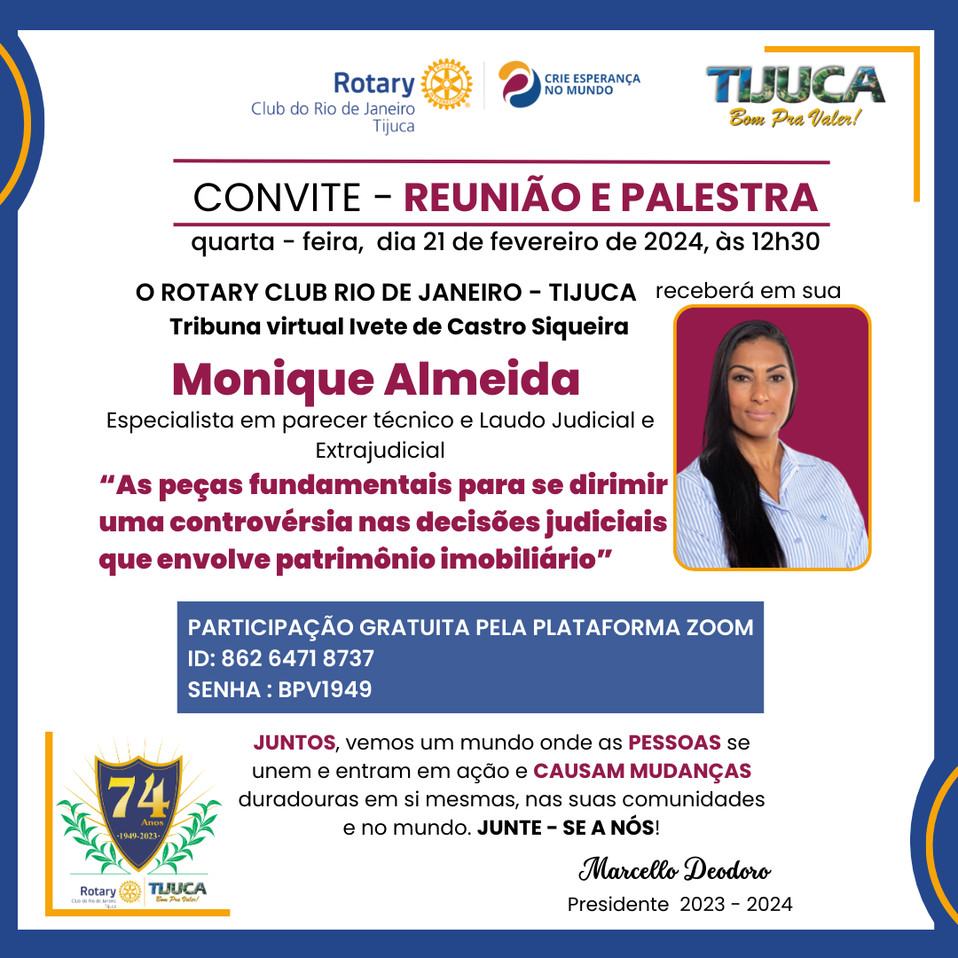 Por Siomara Castro Presidente da Comissão de Imagem Pública