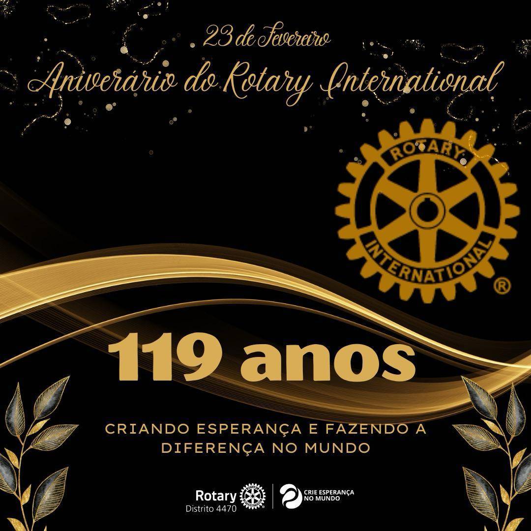 119 Anos Servindo a Humanidade.