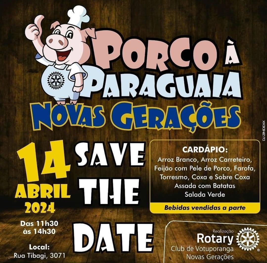 Vem aí mais um Porco à Paraguaia 