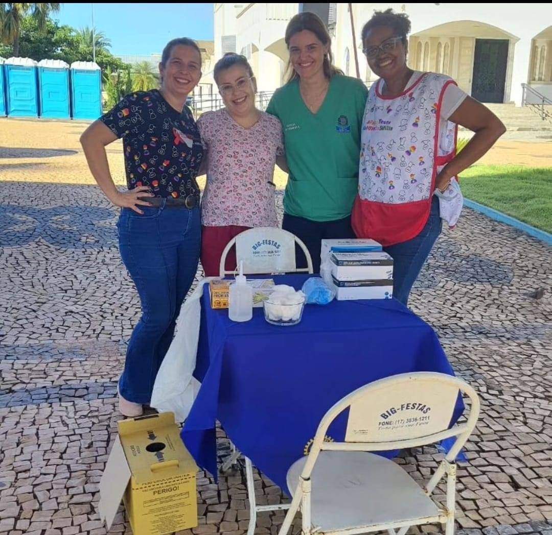 Rotary Club de Valentim Gentil em campanha da Hepatite Zero