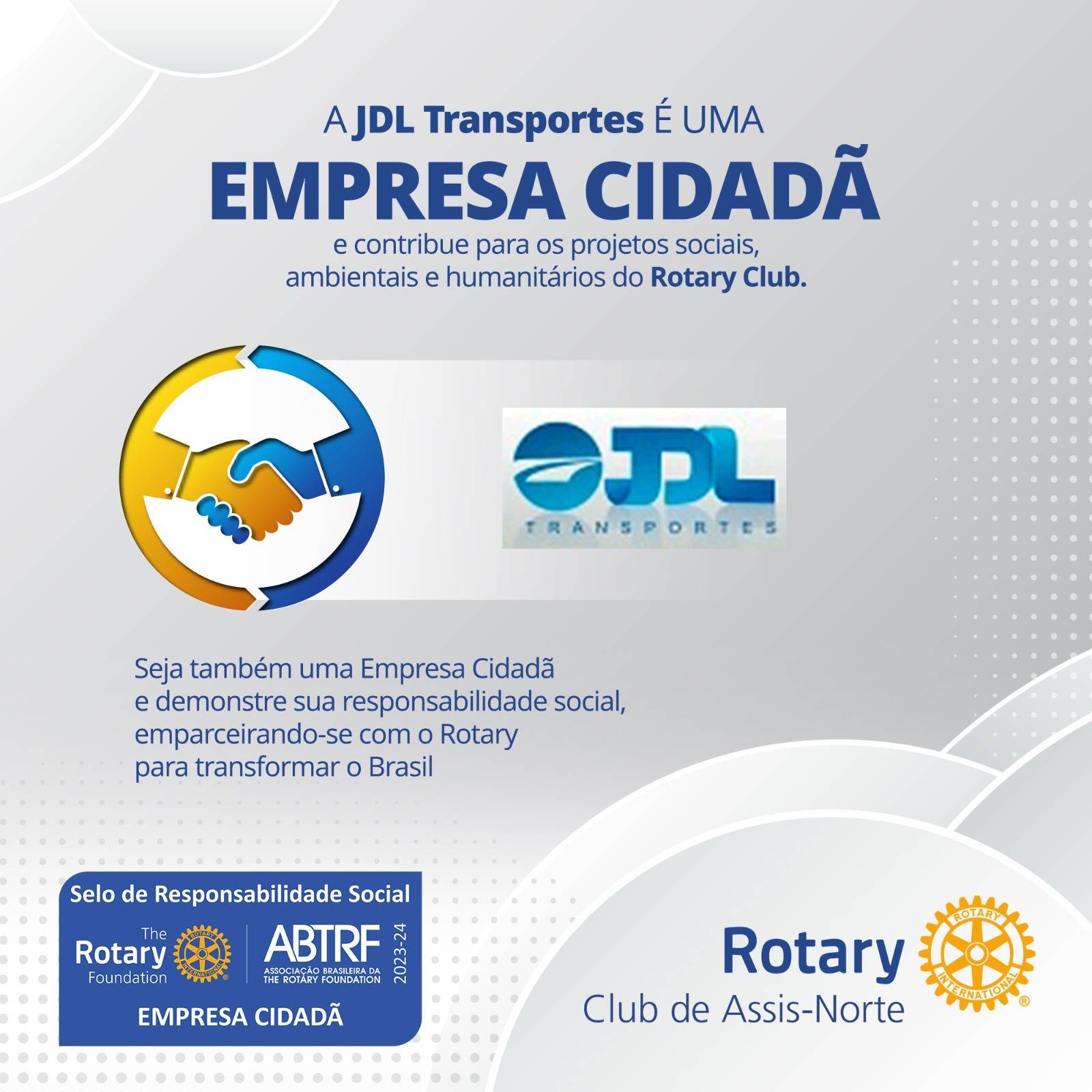 Empresa cidadã - JDL transportes