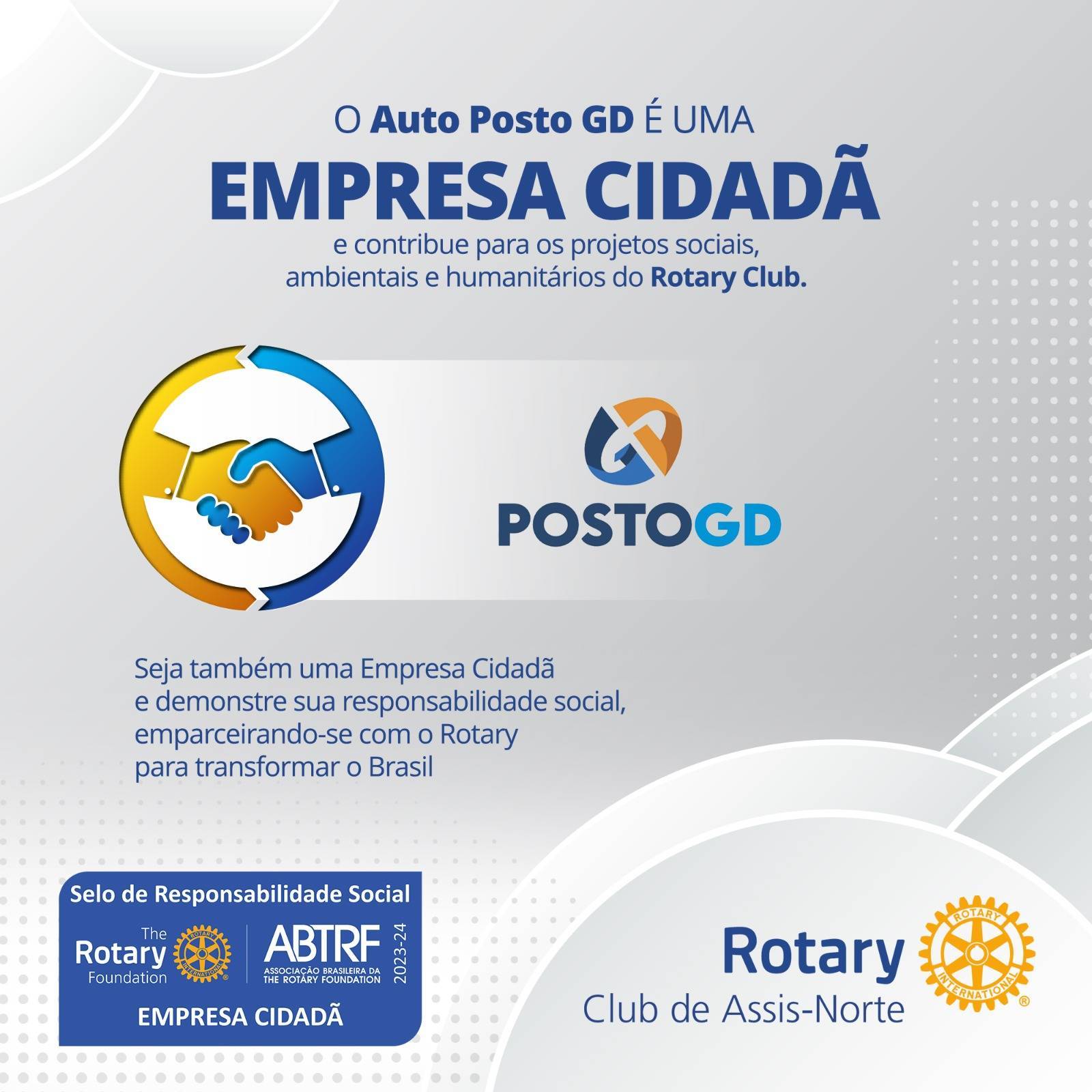Empresa cidadã - Auto Posto GD