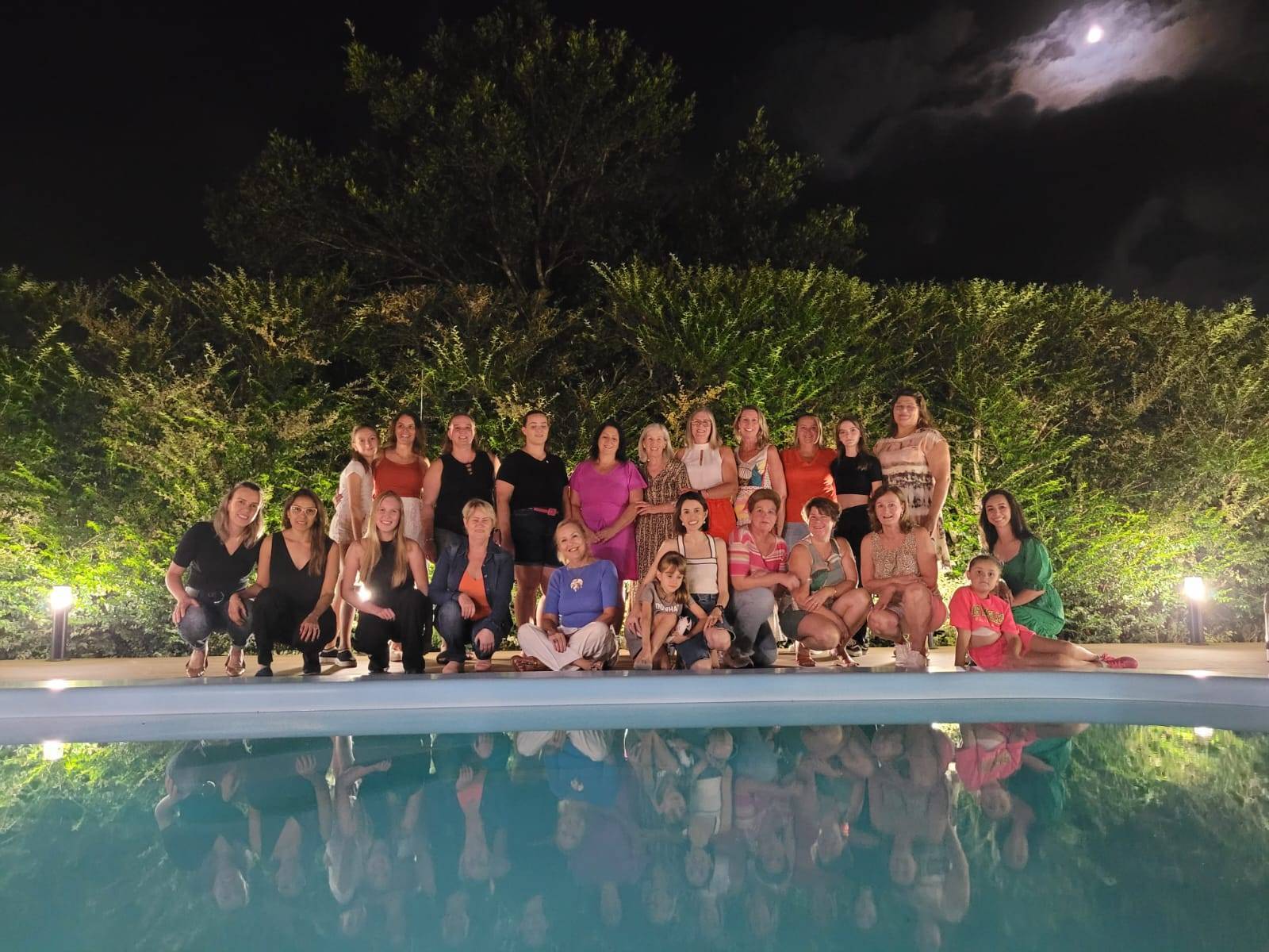 Estiveram reunidos rotarianos e suas famílias, rotaractianos e interactianos