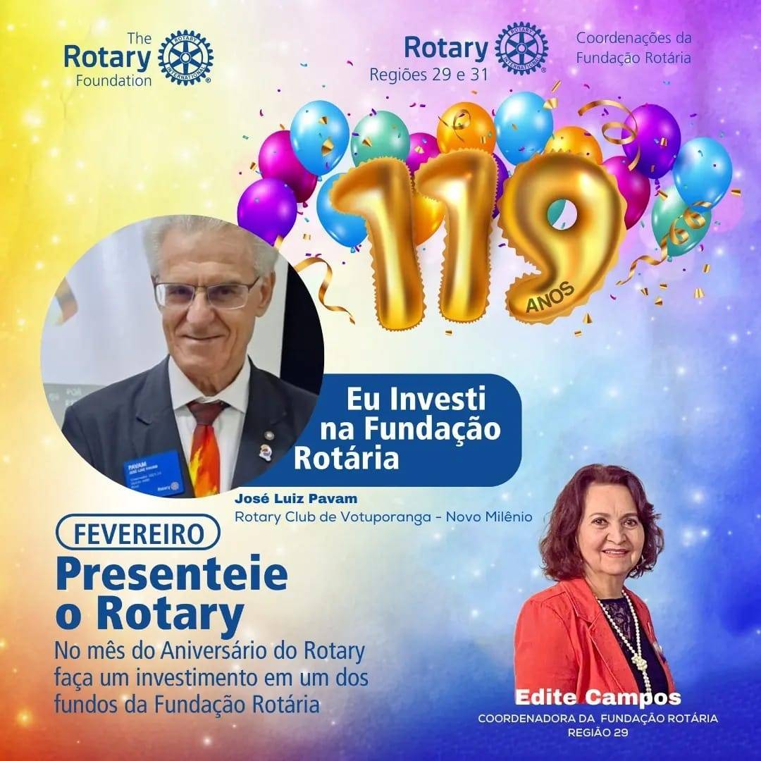 Investindo na Fundação Rotária 