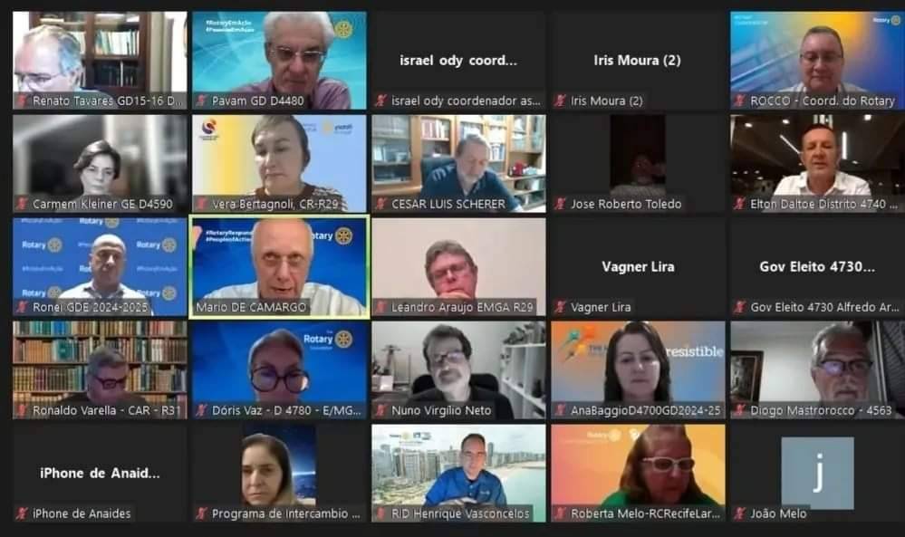 Reunião com Lideranças Rotárias 