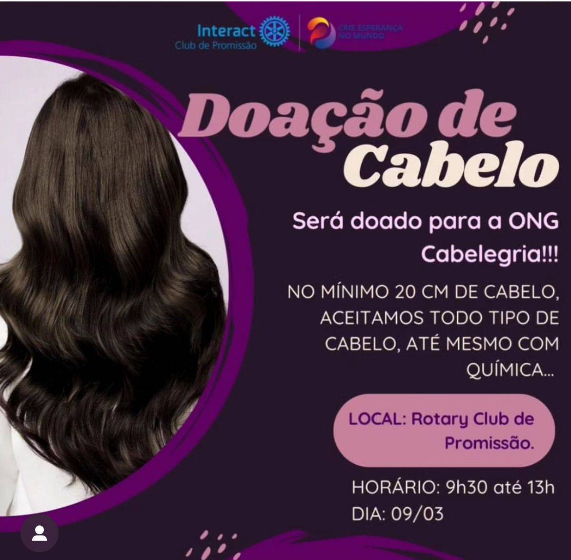 Doação de Cabelo 