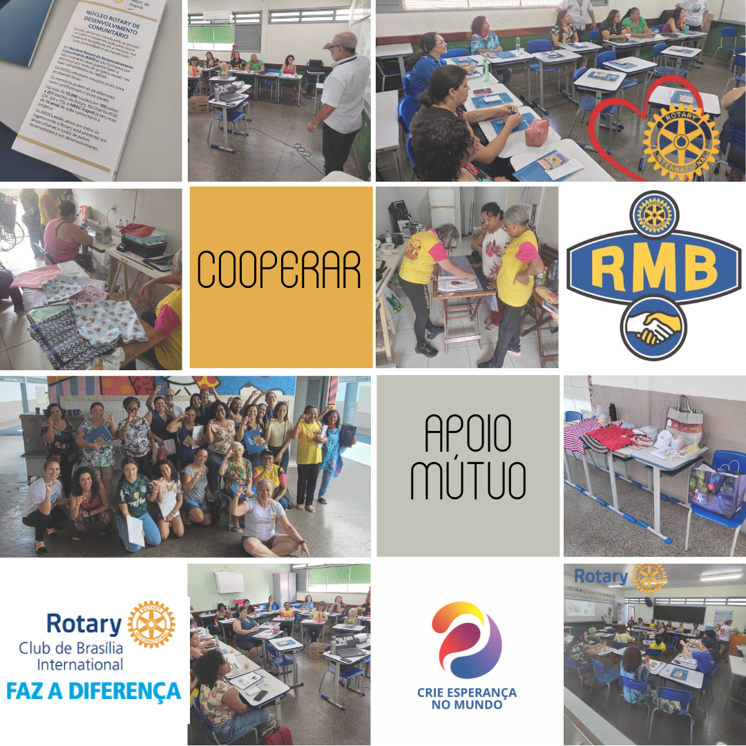 Subsídios da Fundação Rotária no NRDC-Itapoã mobilizam mulheres empreendedoras.