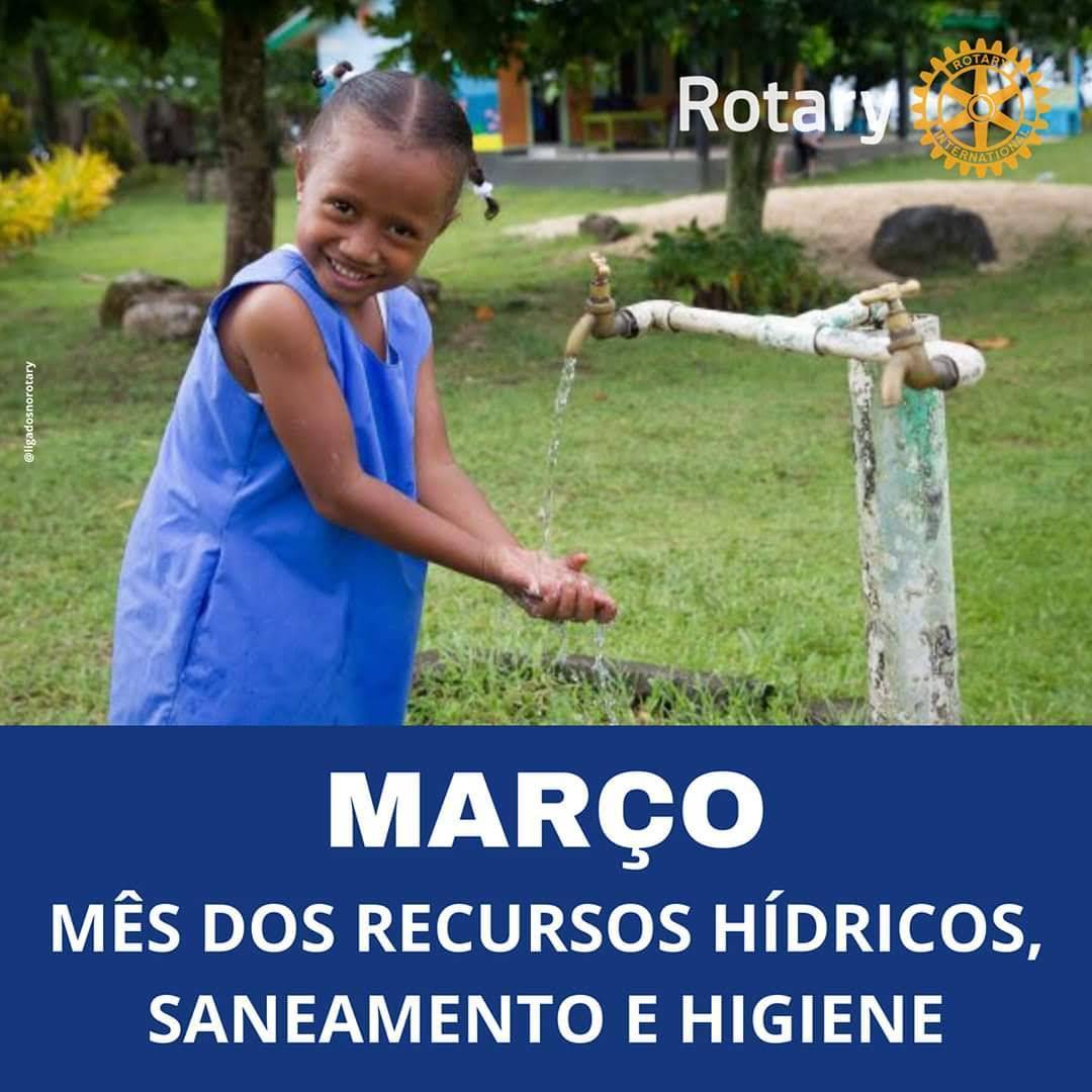 Março - Mês dos recursos hídricos, Saneamento e Higiene