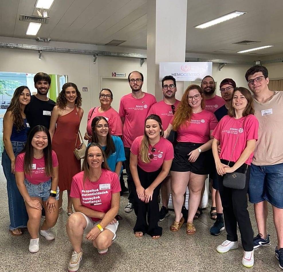 Rotaract Club de São José do Rio Preto - Palácio das Águas dealiza doação de sangue através do Projeto Pulse