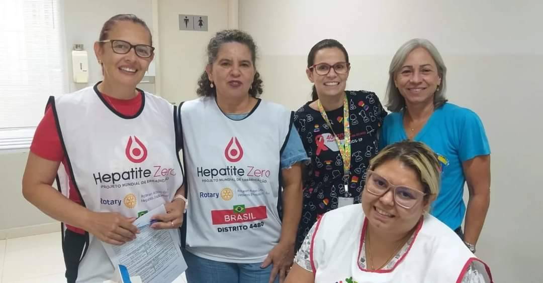 Rotary Club de Ilha Solteira, com o apoio da Prefeitura, promove "Campanha Hepatite Zero"