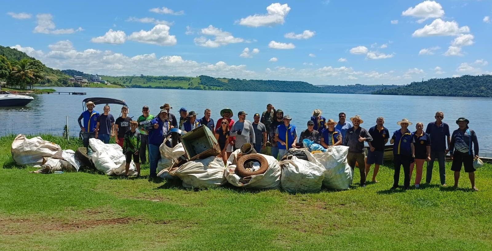 Projeto Lago Limpo no Alagado de São Jorge D'Oeste