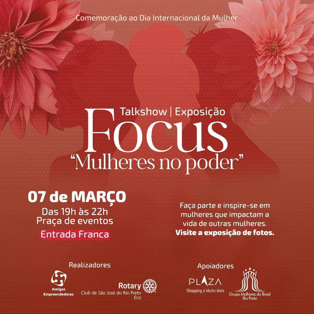 Exposição Focus Mulheres no Poder