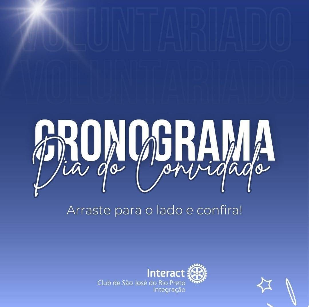 Texto do Interact Club de São José do Rio Preto - Integração