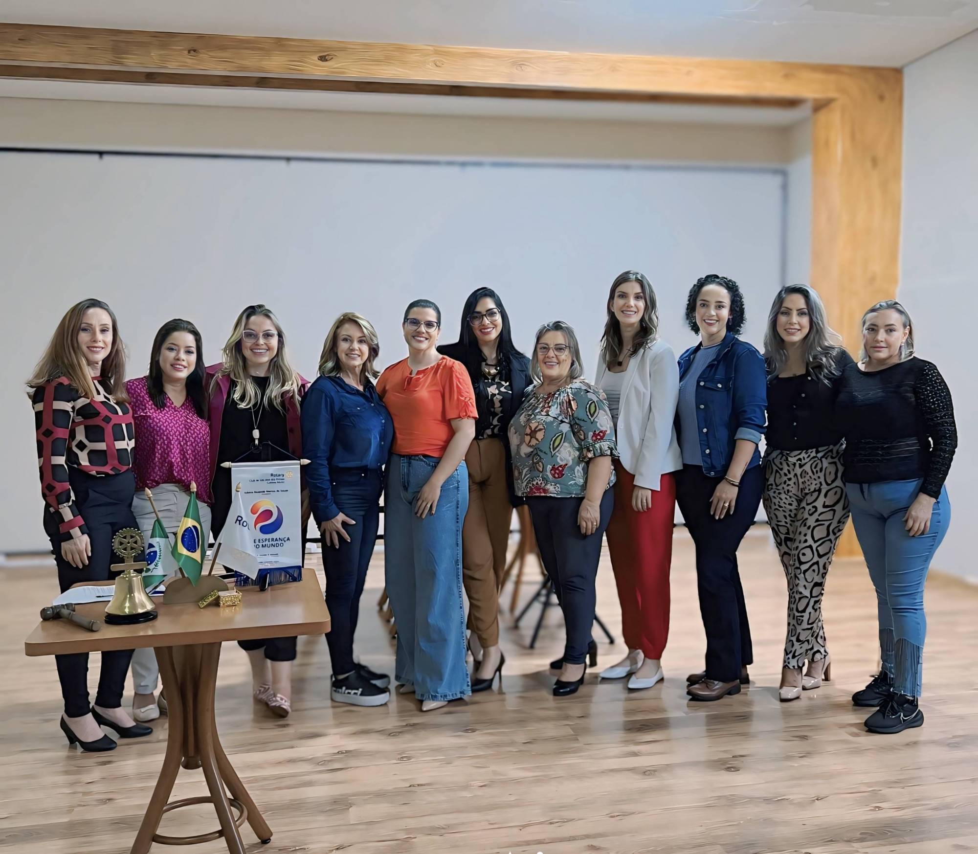 Lideranças femininas do Rotary Club Murici 