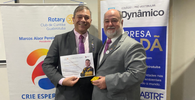 Governador Laerzio Chiesorin e Presidente Marcos Alaor Pereira Toledo