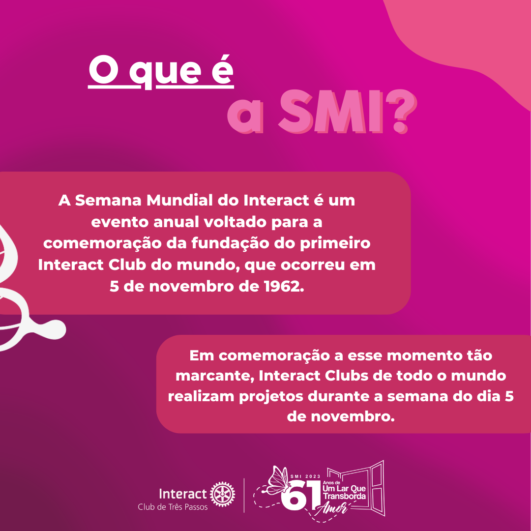Semana Mundial do Interact! 🌎⚙️