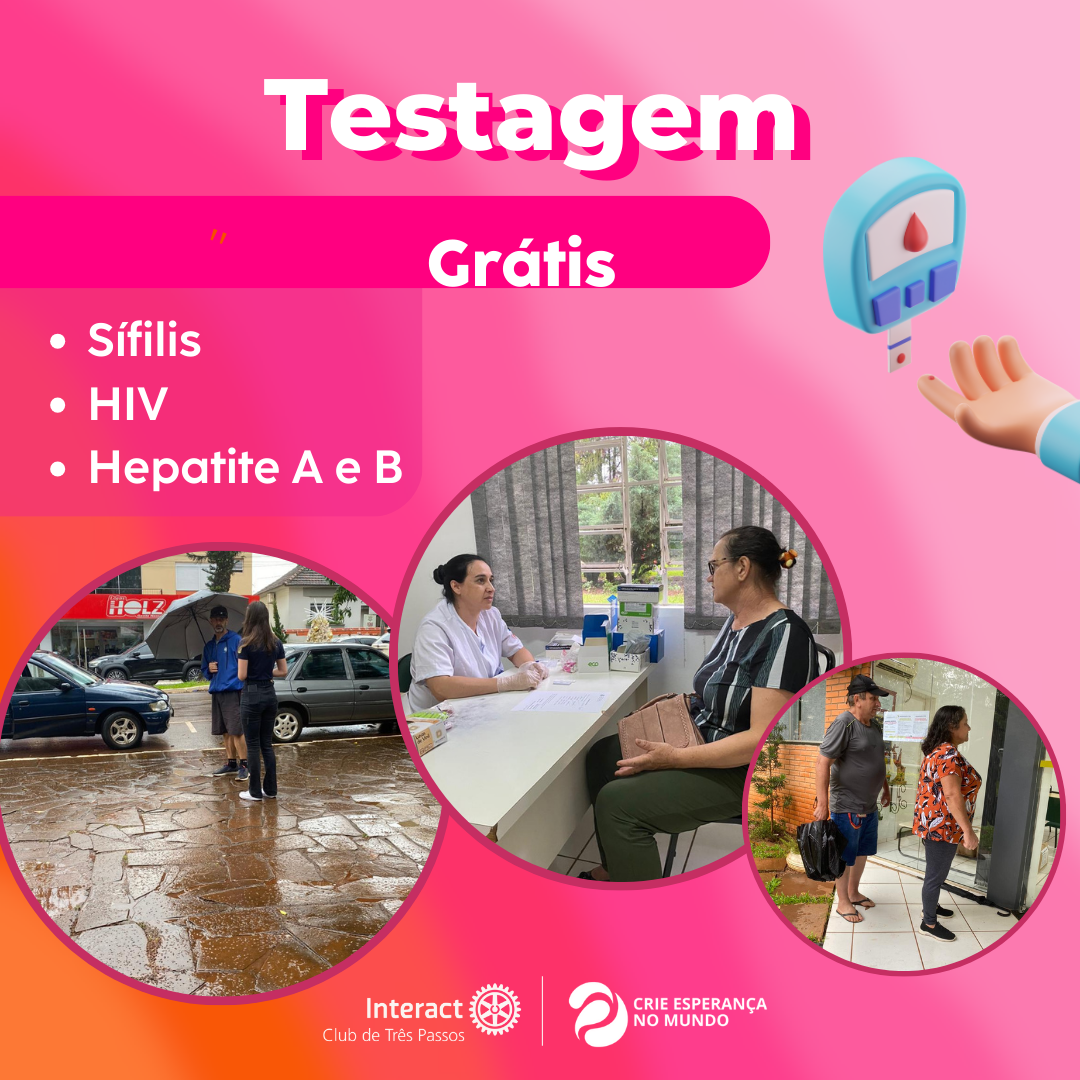 Testagem Grátis 🩸
