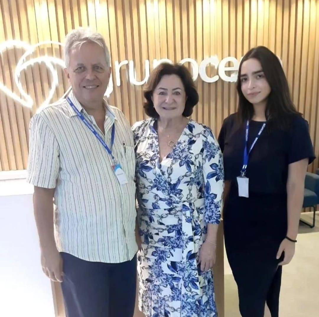 Visita de Intercambista a Sede do Grupo Cene