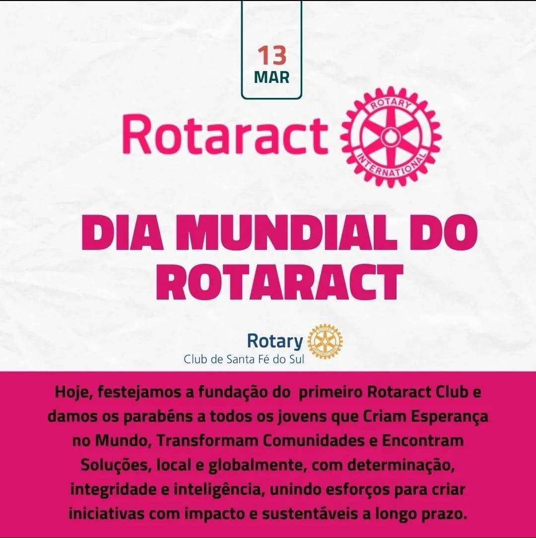 Rotaract 56 anos de fundação! 