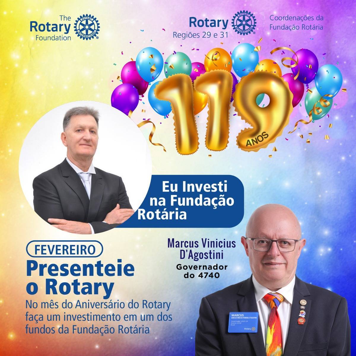 Campanha Distrito 119 anos 