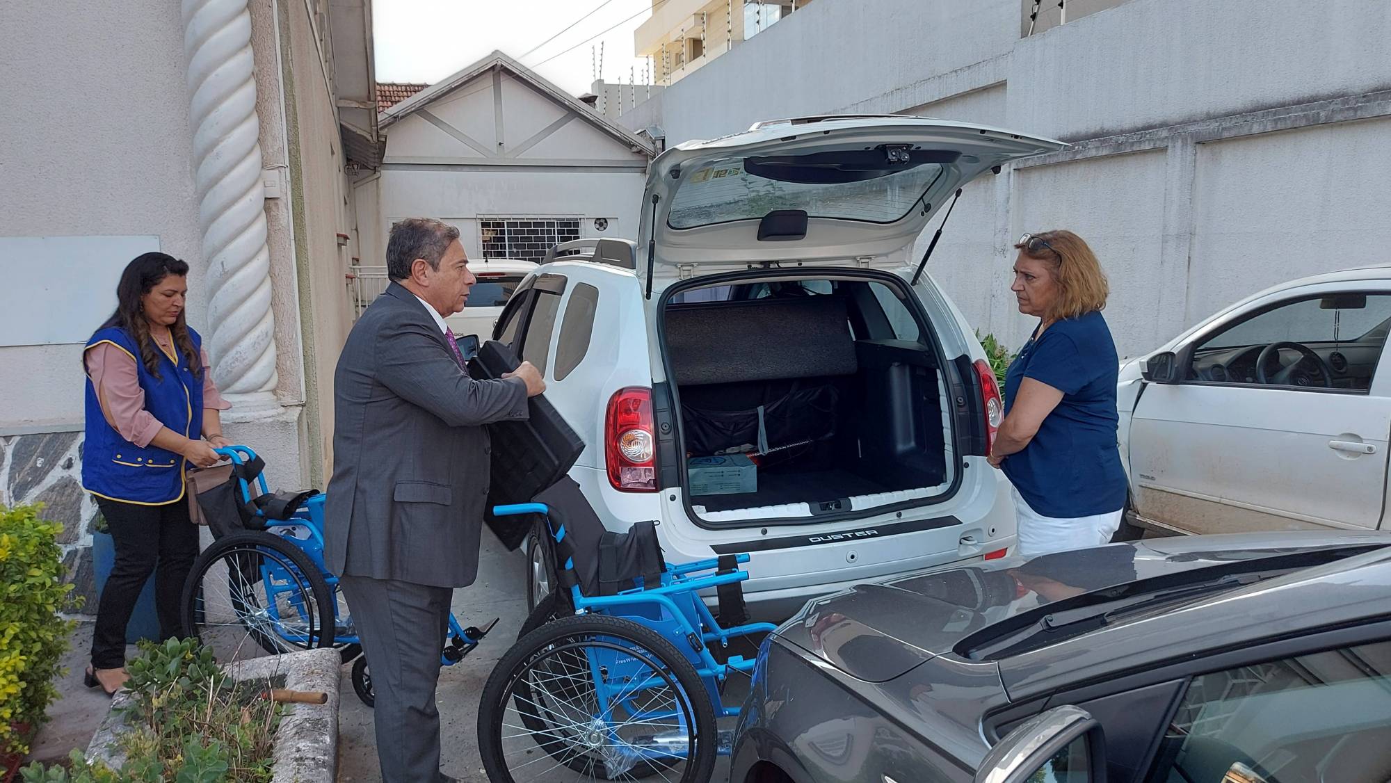 PESSOAS EM AÇÃO -  VISITA OFICIAL DO GOVERNADOR DISTRITO 4730 LAERZIO CHIESORIN JUNIOR