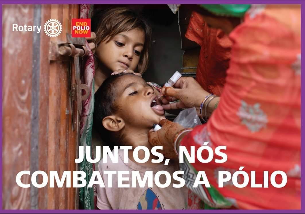 Rotary Apresenta 3 fatos sobre a Poliomielite