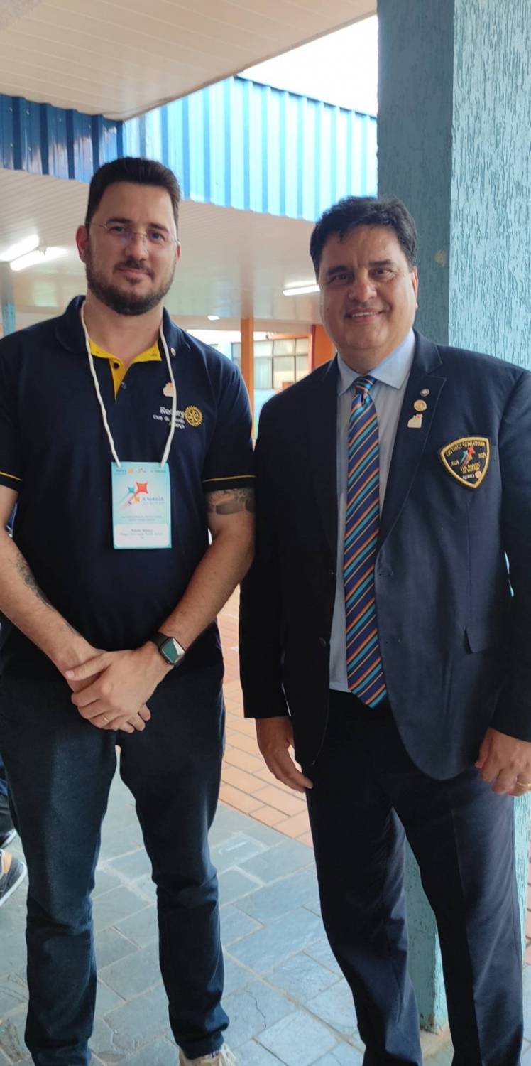 Diego Henrique Roble Galante e o Governador Luiz Carlos Alves de Oliveira 